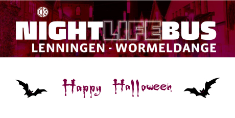 Annonce Nightlifebus halloween
