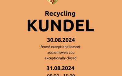 Fermeture exceptionnelle Kundel