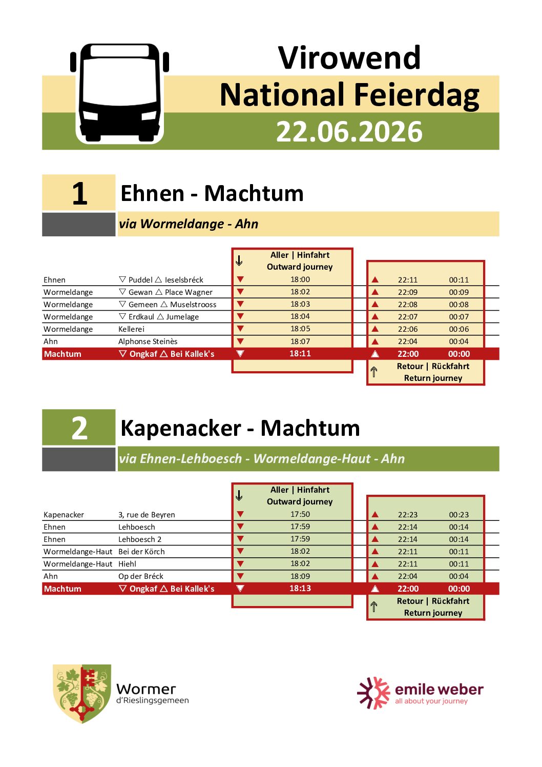 EB - AC Wormeldange - Virowend National Feierdag - 2026-06-22