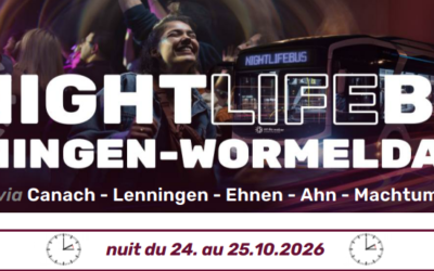 NightLifeBus – Heure d&rsquo;hiver